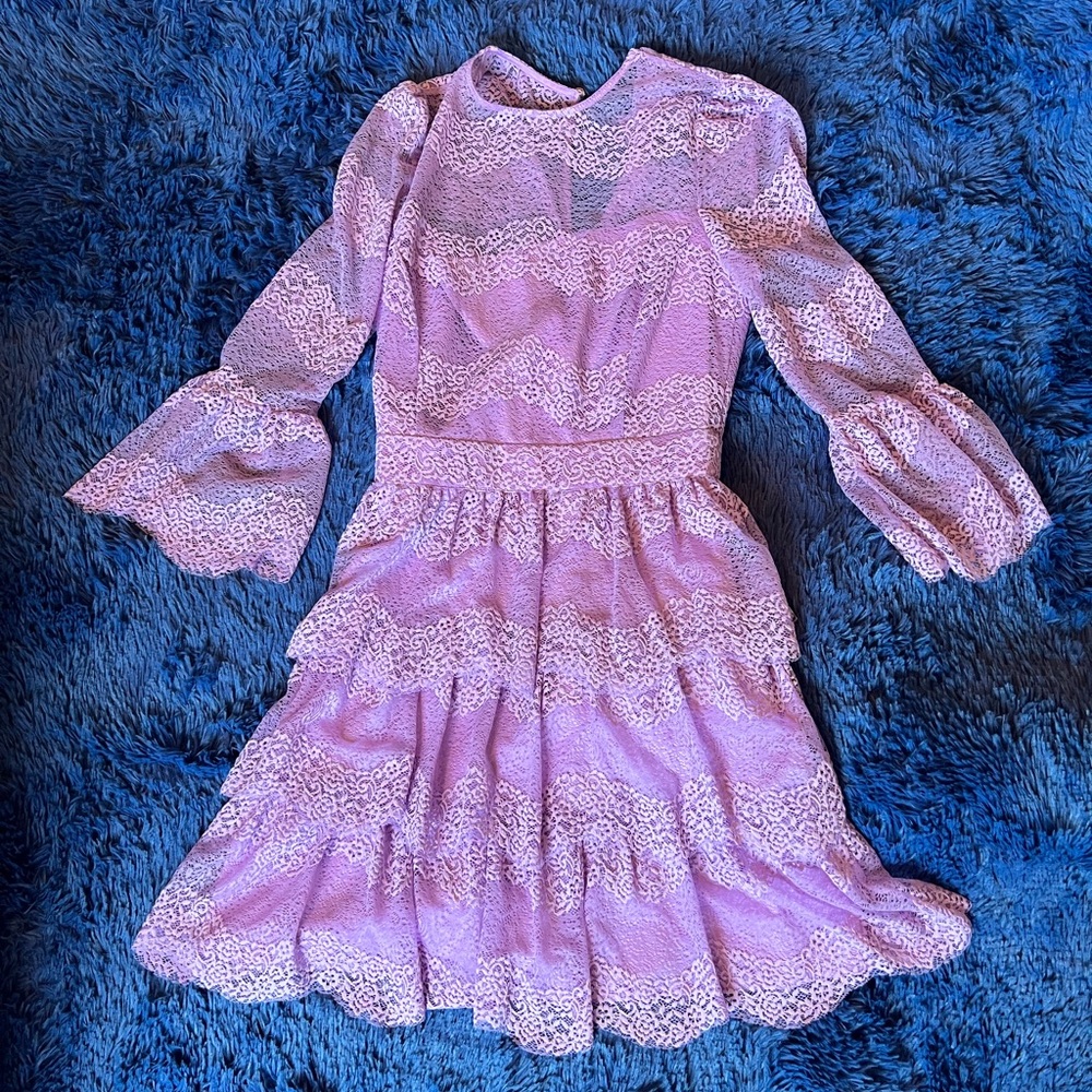 Mini Ruffle Dress (Bebe)